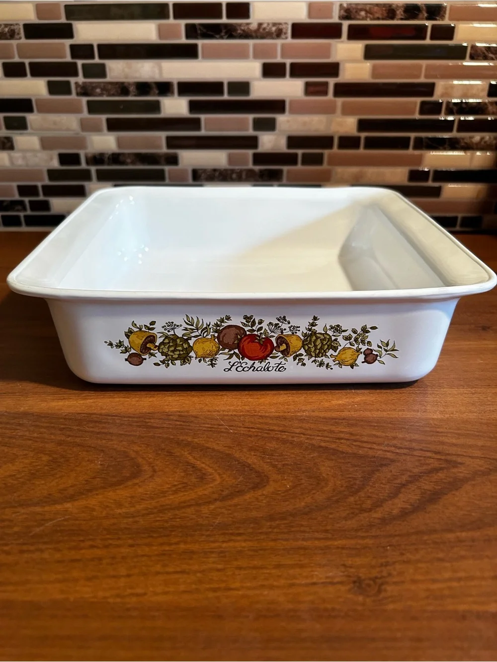 Vintage Corningware Spice of Life 8x8” Baking Dish P322